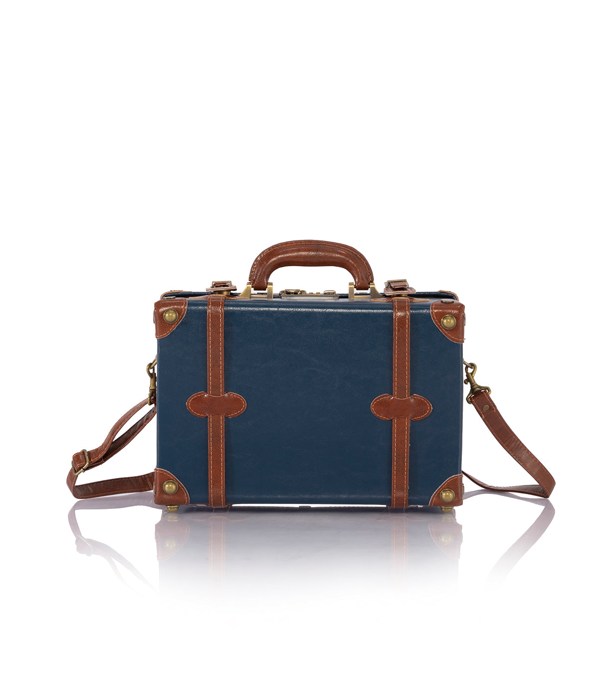 SarahFace Train Case - Navy Blue's