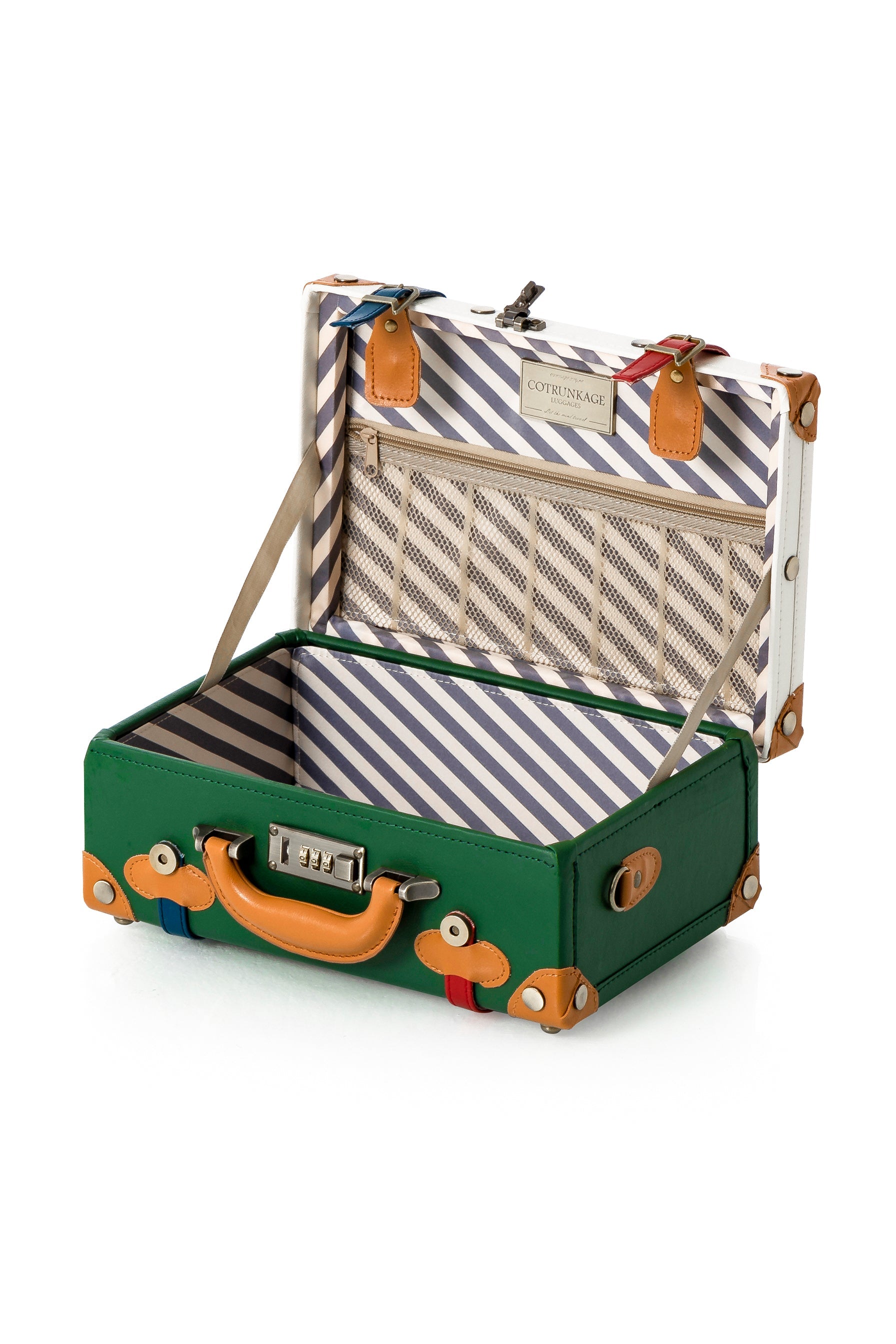 (United States) Minimalism Hand Case - Green/Pearl's