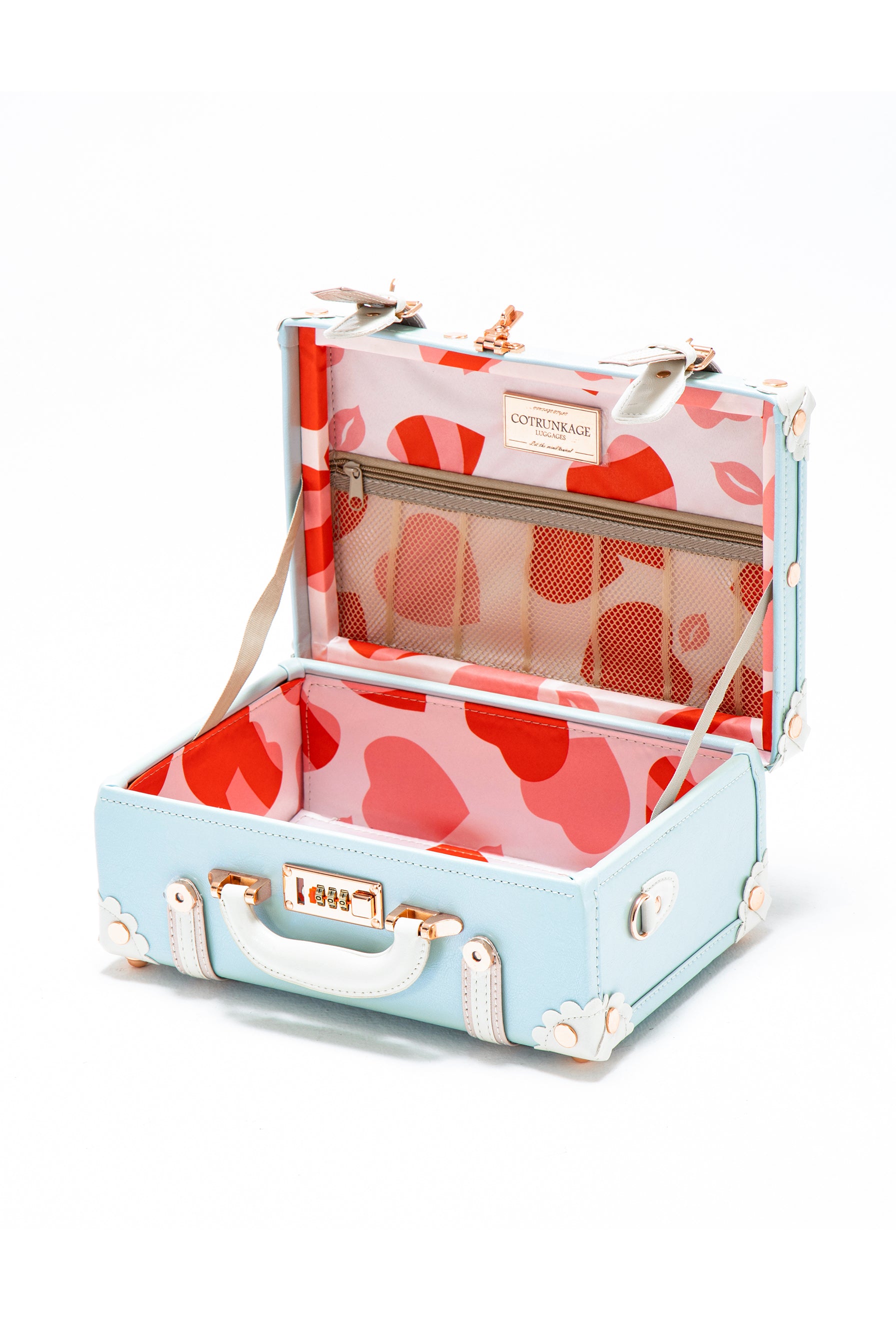 Minimalism 3 Pieces Luggage Set - Sky Blue's
