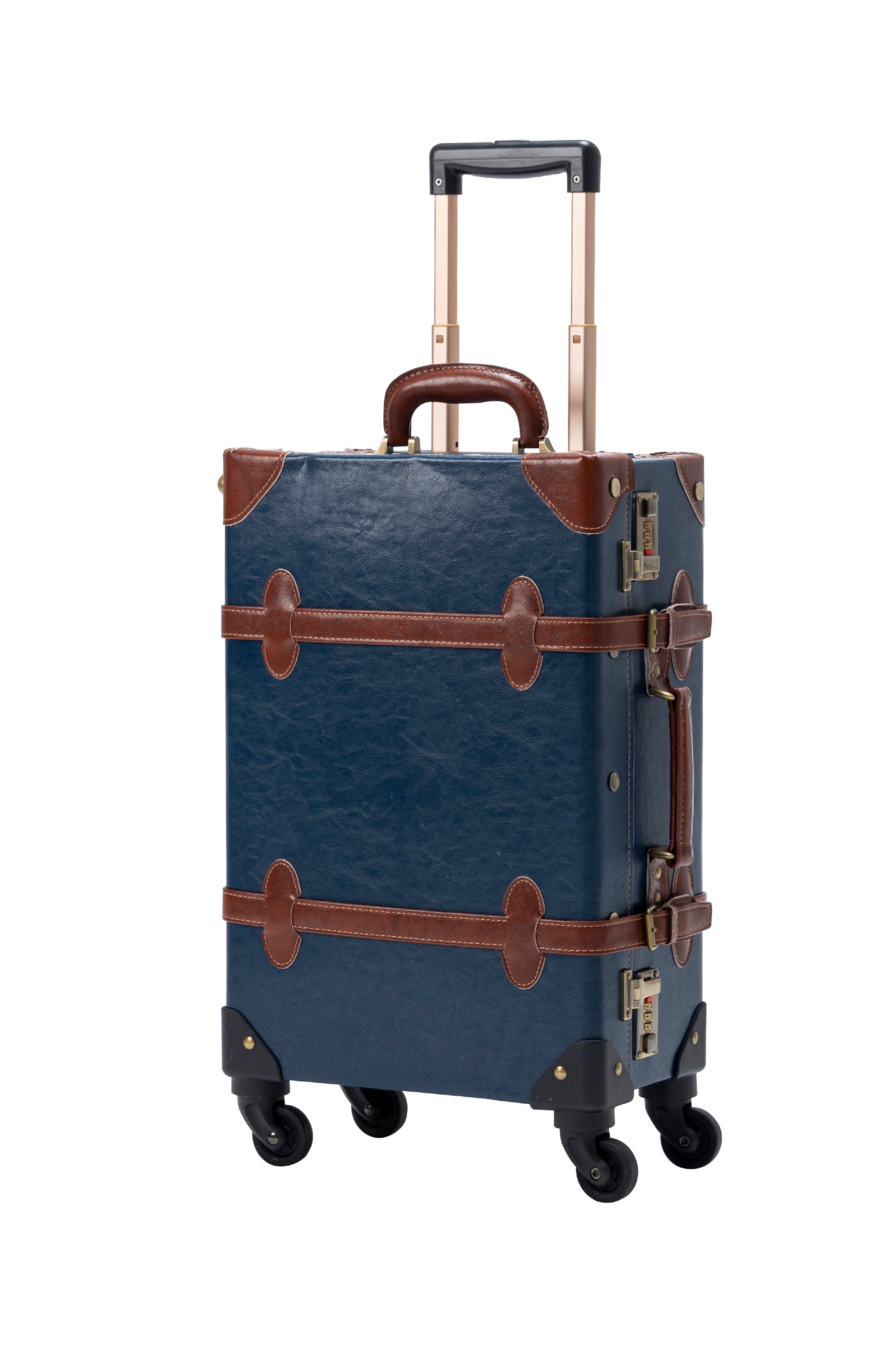 SarahFace Spinner Suitcase - Navy Blue's