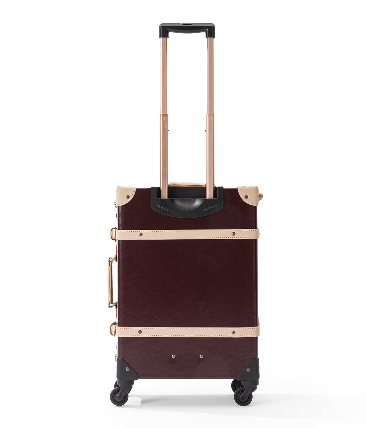 Aristocratic Leather Carry-on - Burgundy
