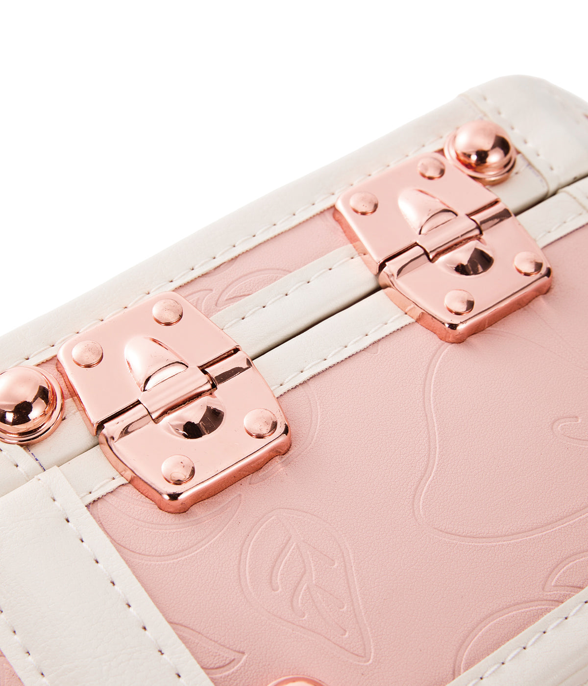 Minimalism Small Hat Box - Embossed Pink's