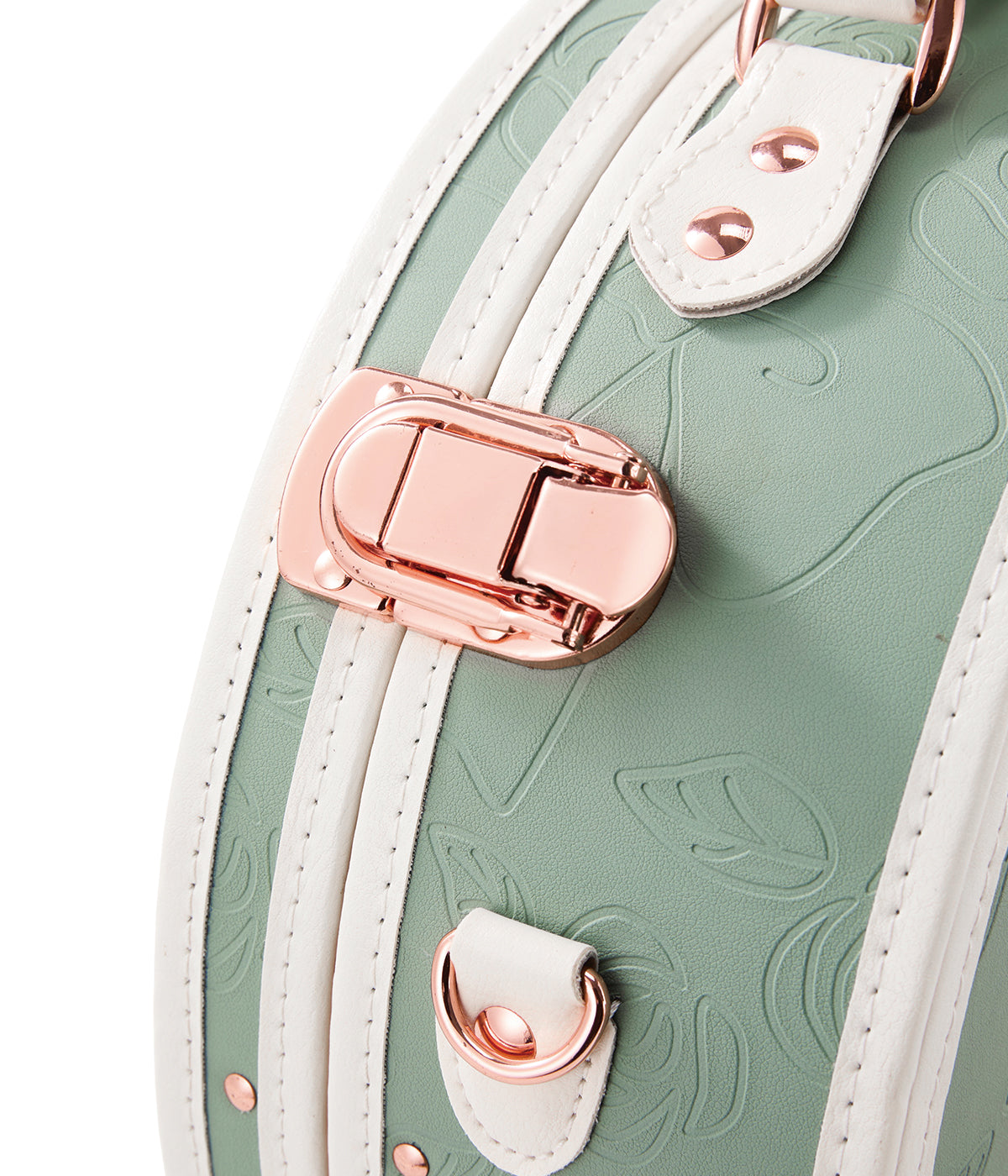 Minimalism Small Hat Box - Embossed Mint's