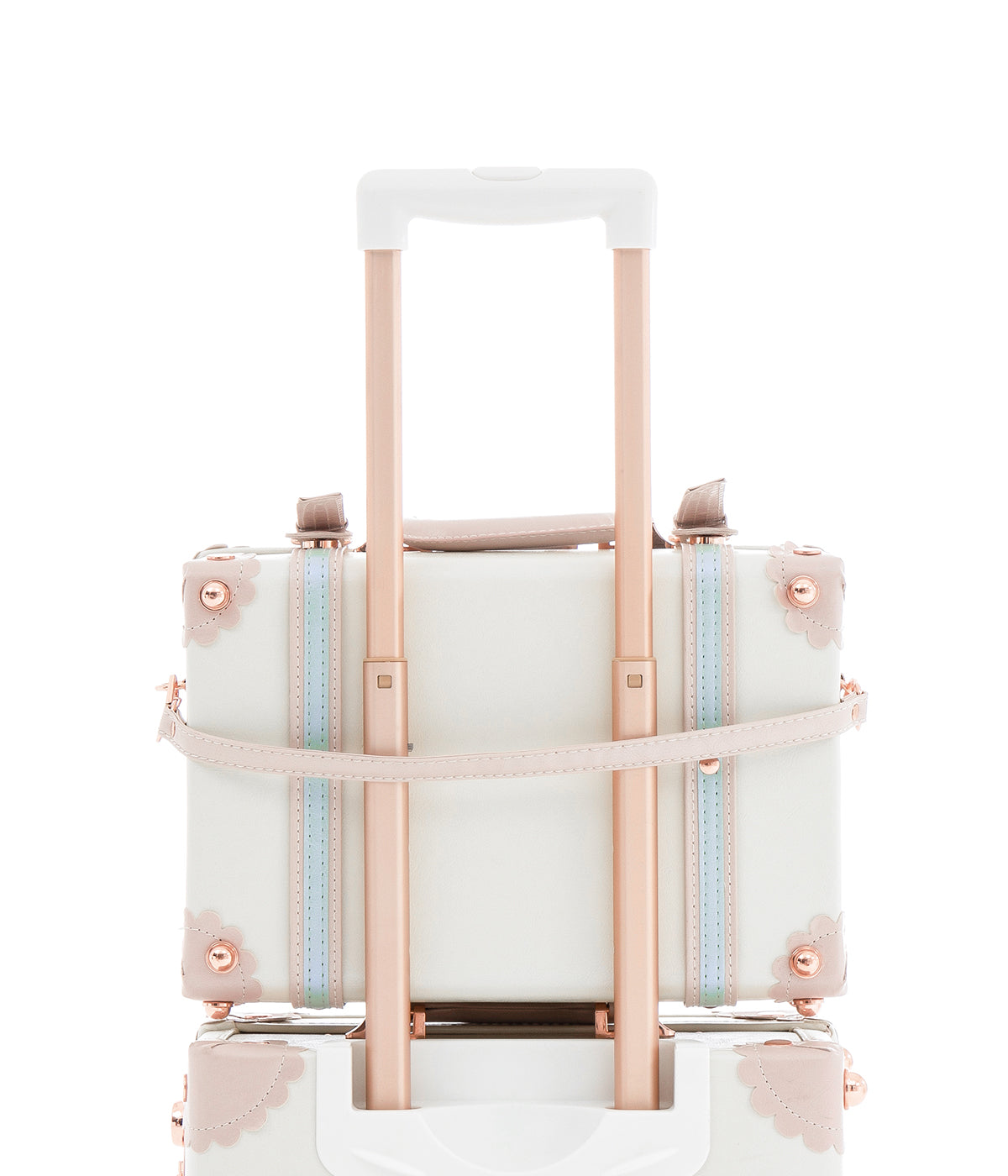 (Open Box) Minimalism 3 Pieces Luggage Set - Cream White's