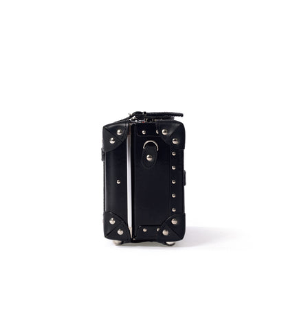 Aristocratic Leather Carry-on Set - Black