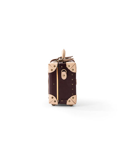 Aristocratic Leather Mini Case - Burgundy