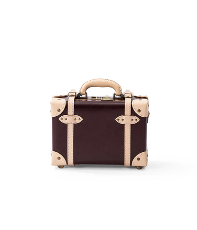 Aristocratic Leather Mini Case - Burgundy