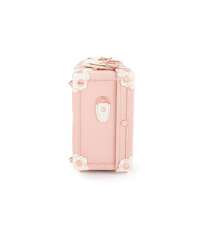 WildFloral Train Case - Embossed Pink