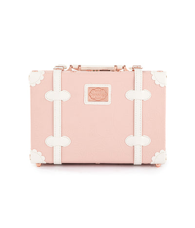 WildFloral Train Case - Embossed Pink