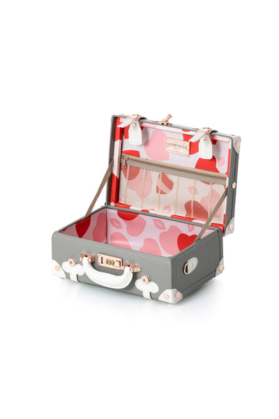 Minimalism Train Case - Light Grey's