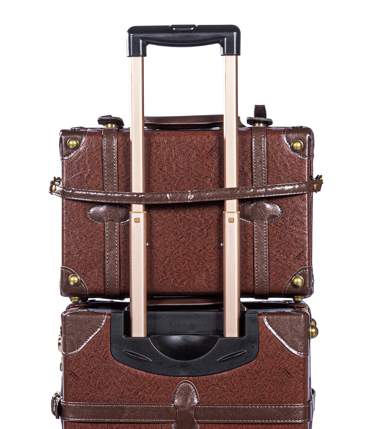 Minimalism Train Case - Caramel Brown's