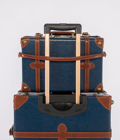 SarahFace Train Case - Navy Blue's