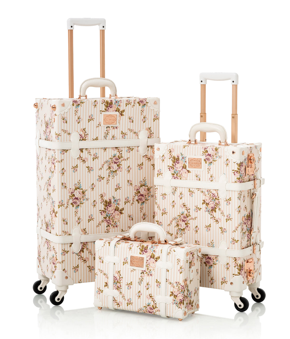 (United States) WildFloral 3 Pieces Set - Beige Floral's