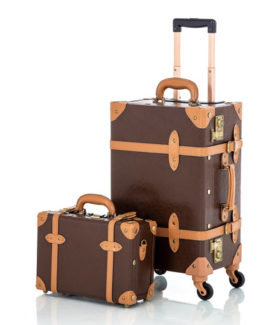 (Outlet) Minimalism Widen Carry-on Set - Train Case