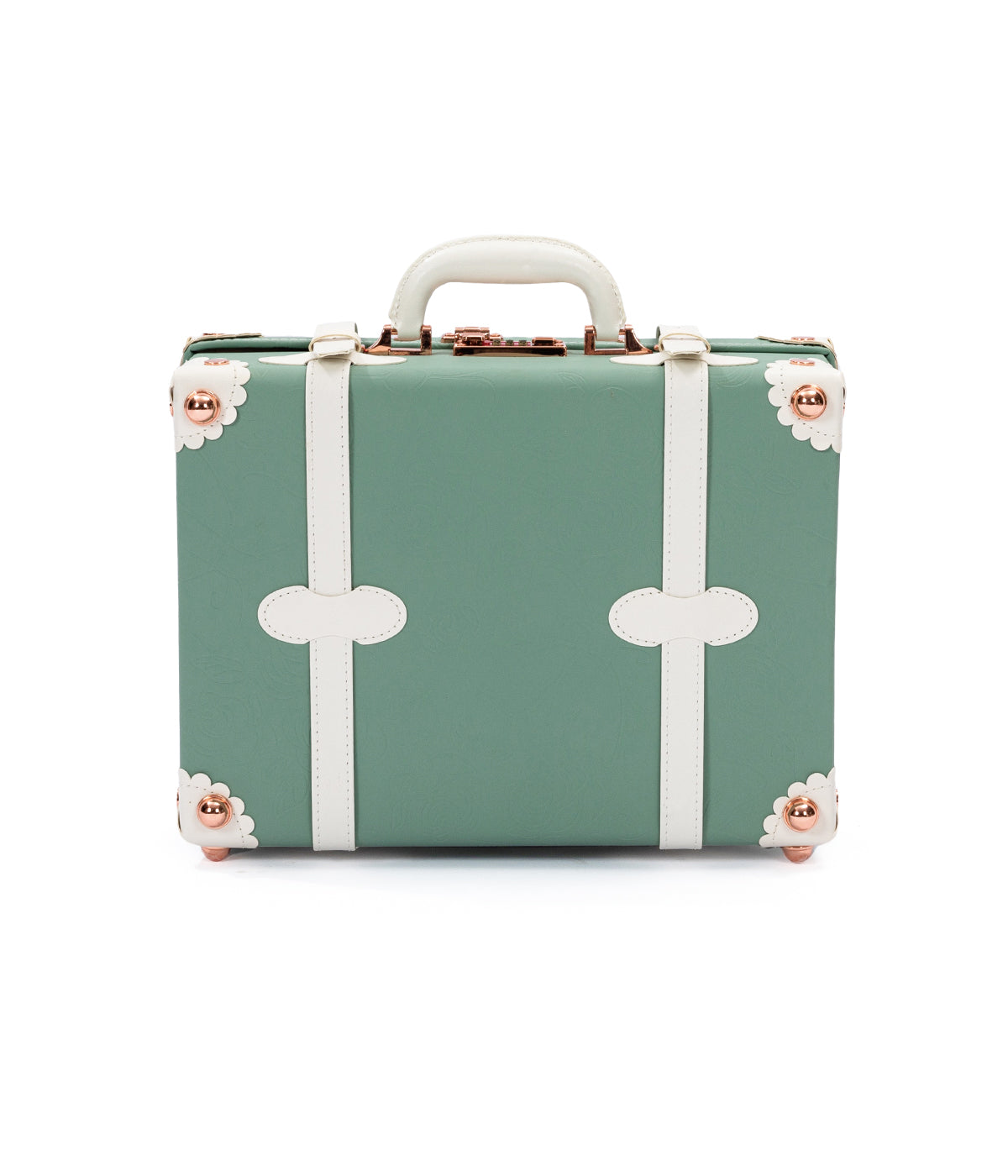 WildFloral Briefcase - Embossed Mint