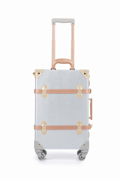 (Outlet) SarahFace Spinner Suitcase - Silver