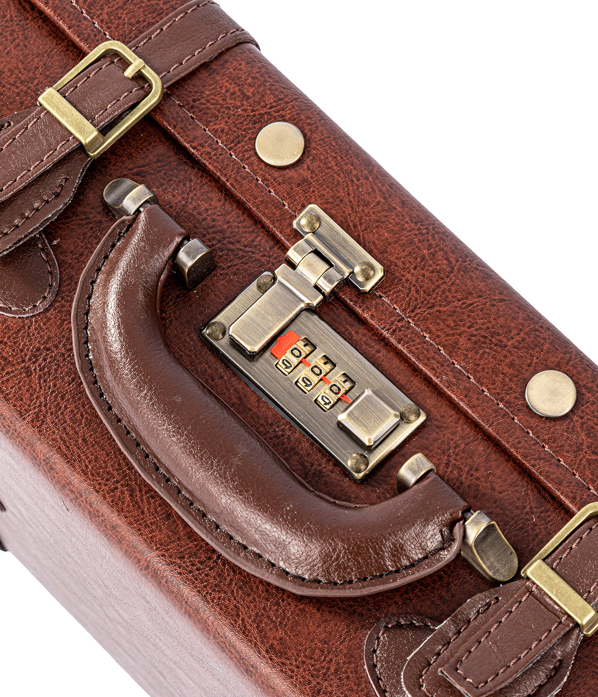 Minimalism Train Case - Caramel Brown's
