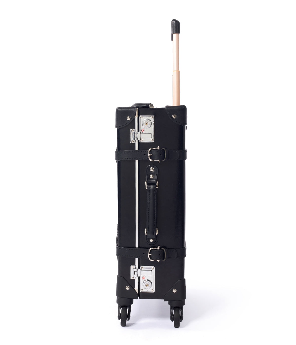 Aristocratic Leather Carry-on Set - Black