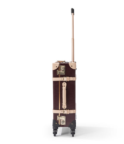 Aristocratic Leather Carry-on Set - Burgundy