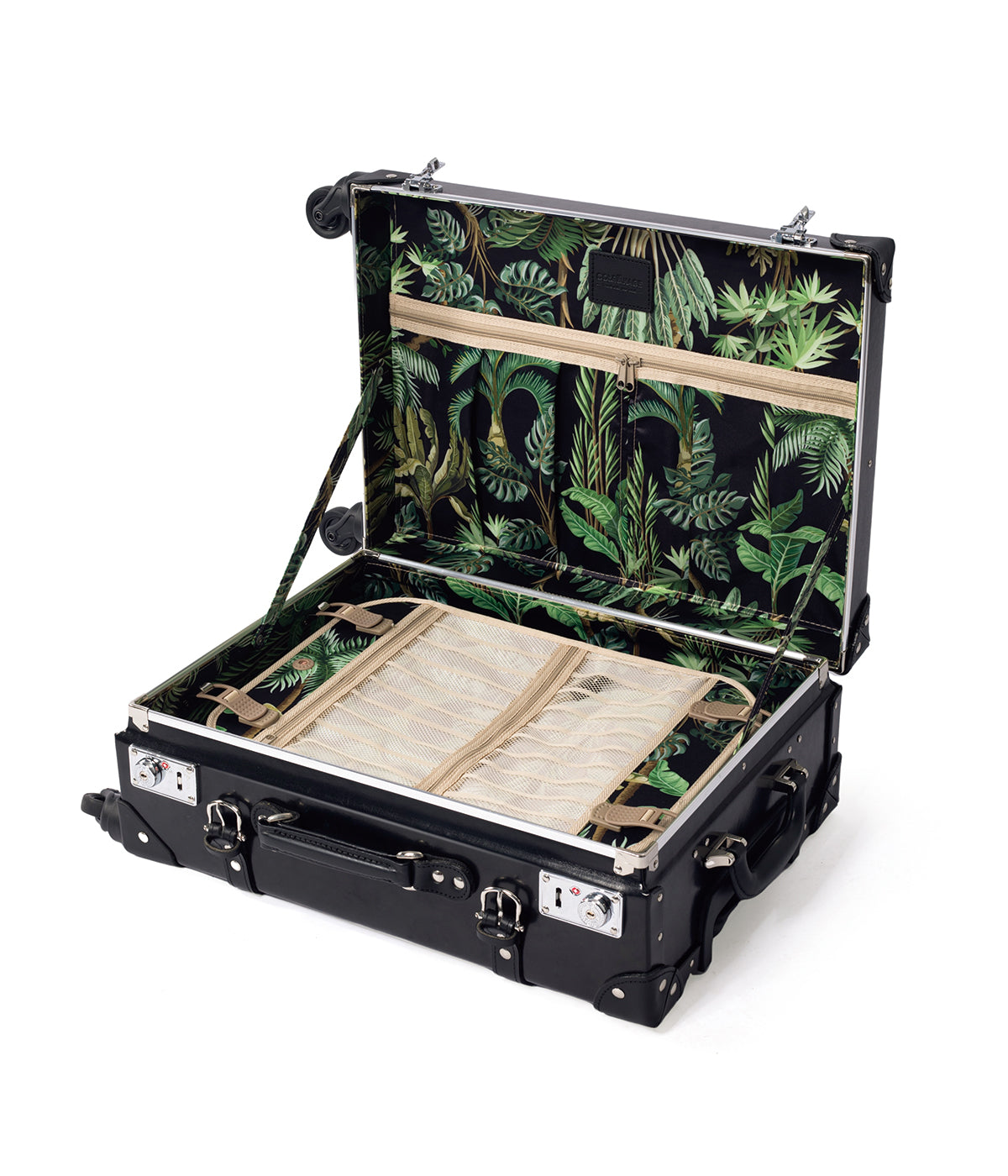 Aristocratic Leather Carry-on Set - Black