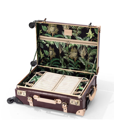 Aristocratic Leather Carry-on - Burgundy