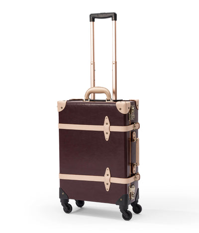 Aristocratic Leather Carry-on - Burgundy