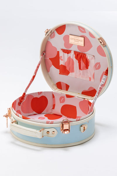 Minimalism Small Hat Box - Sky Blue's