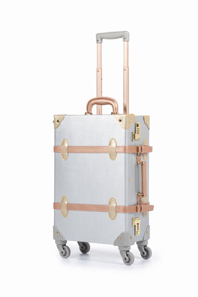 (Outlet) SarahFace Spinner Suitcase - Silver