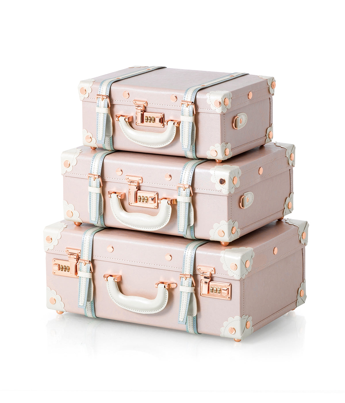 Minimalism Train Case - Cherry Pink's