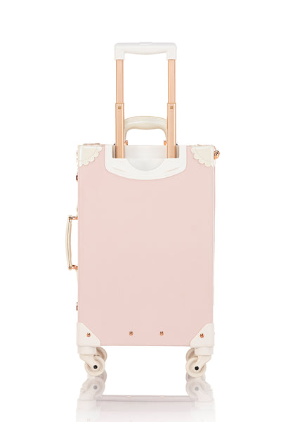 (Outlet) SarahFace Spinner Suitcase - Embroidery Cherry Pink