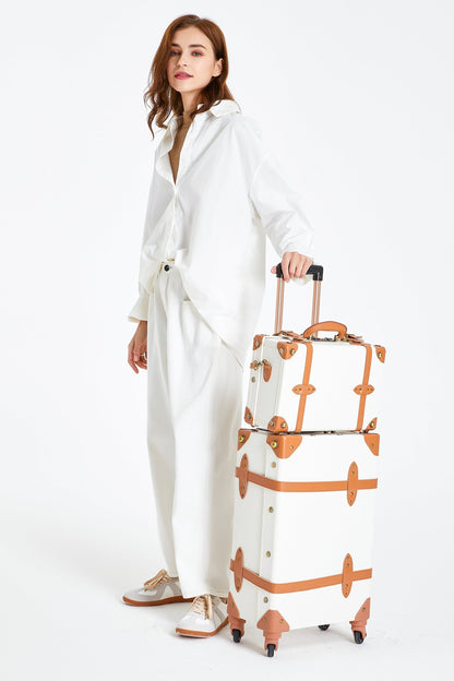 (Open Box) Minimalism Widen Carry-on Set - Train Case