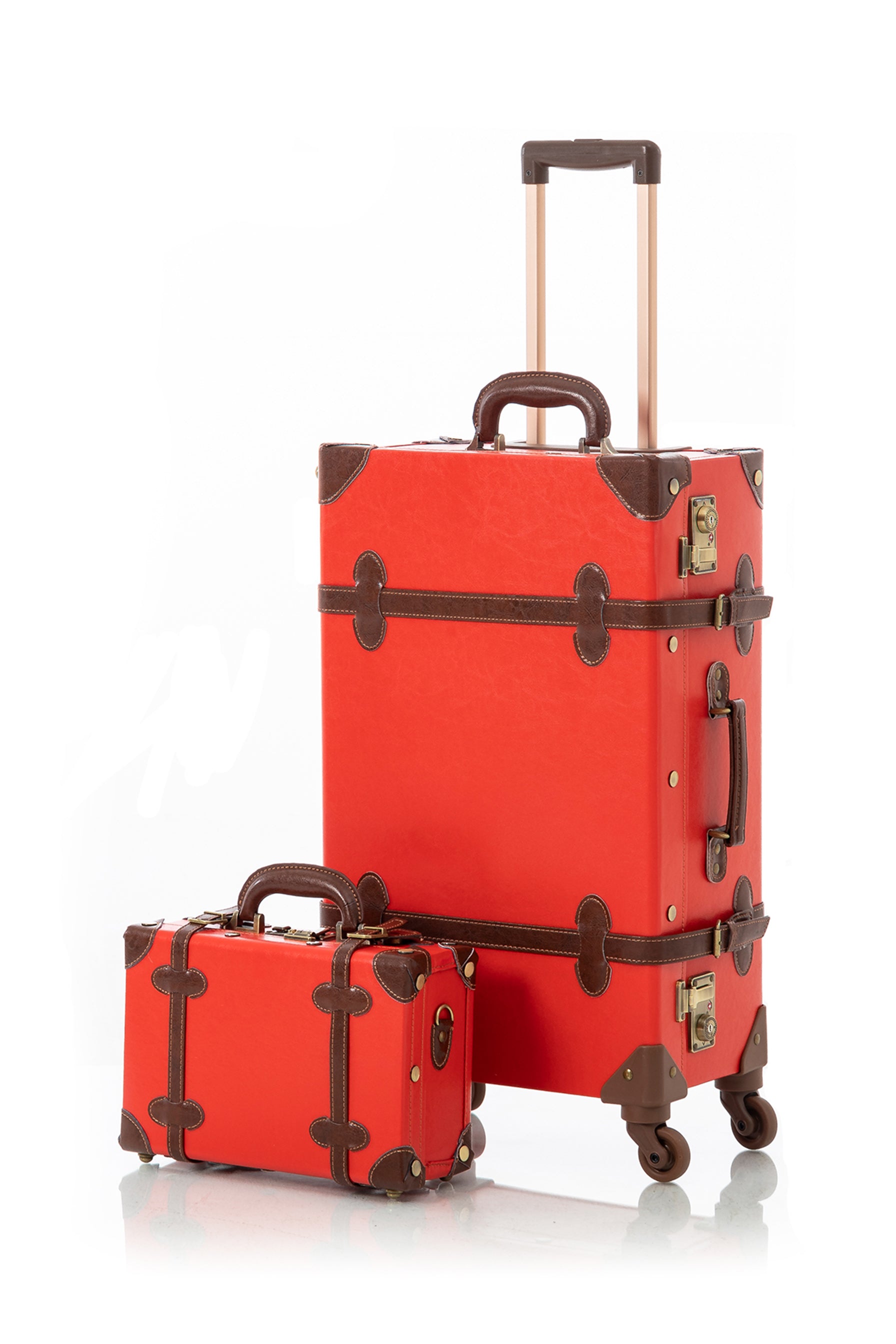 Minimalism 2 Pieces Luggage Set - Red's