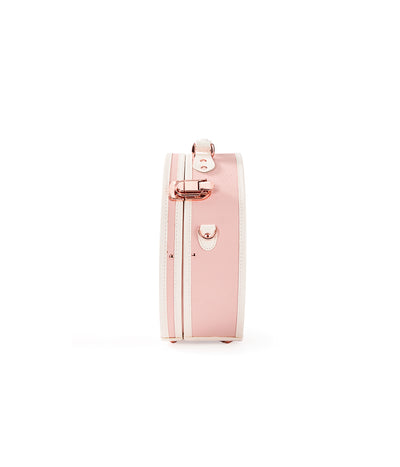 Minimalism Small Hat Box - Embossed Pink's