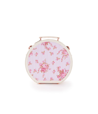 Minimalism Small Hat Box - Pink Floral's