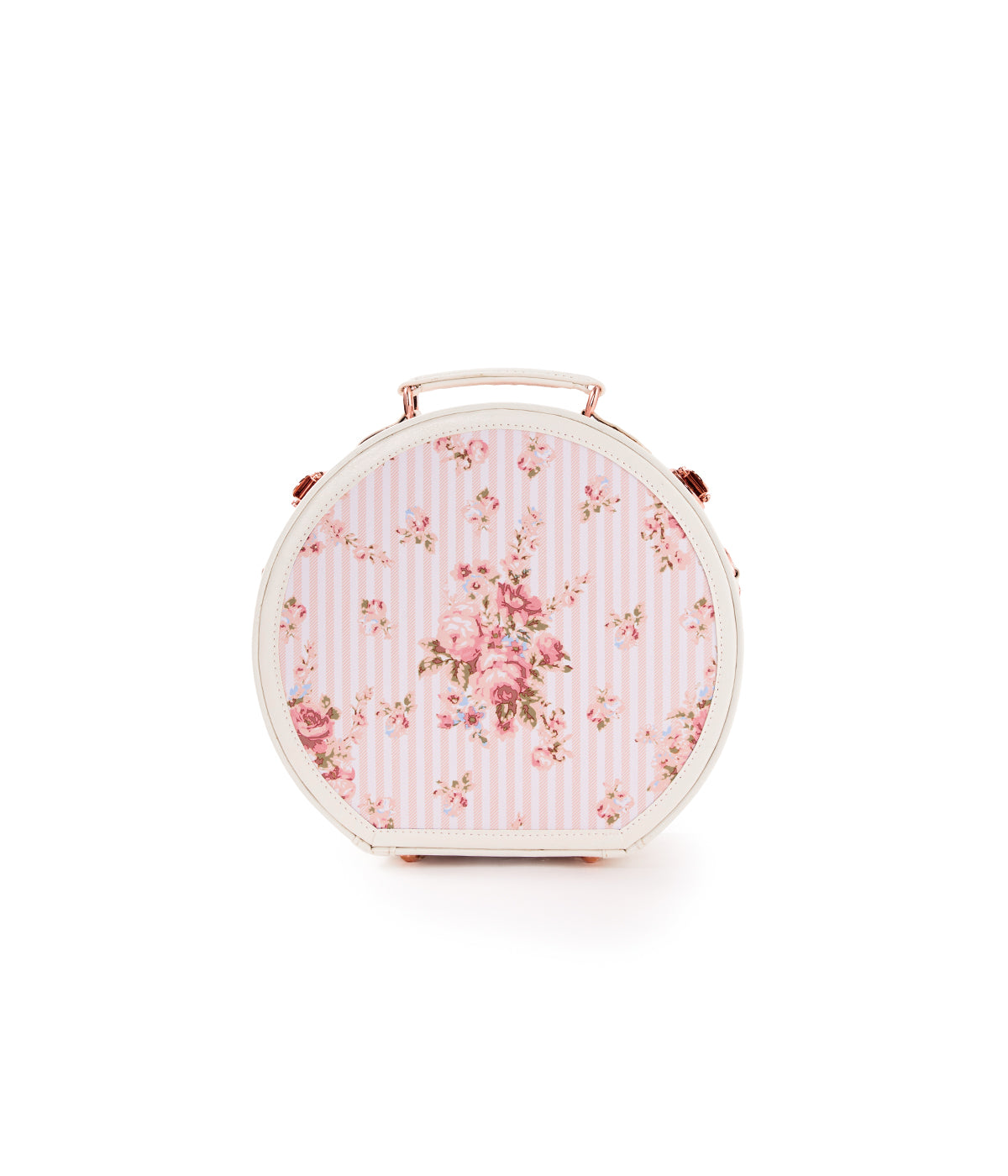 Minimalism Small Hat Box - Beige Floral's