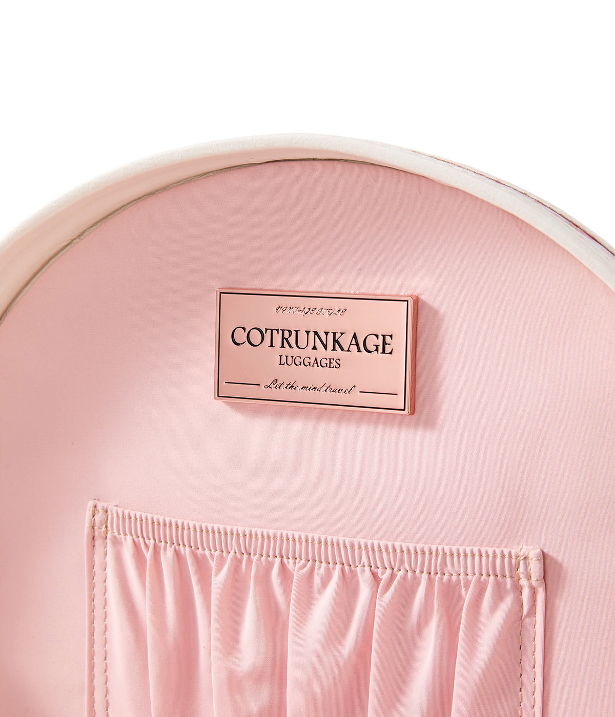 Minimalism Small Hat Box - Pink Floral's