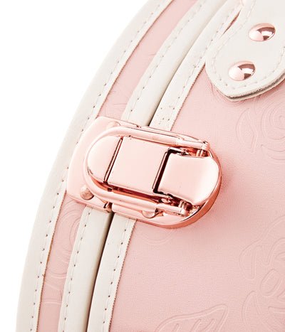 Minimalism Small Hat Box - Embossed Pink's