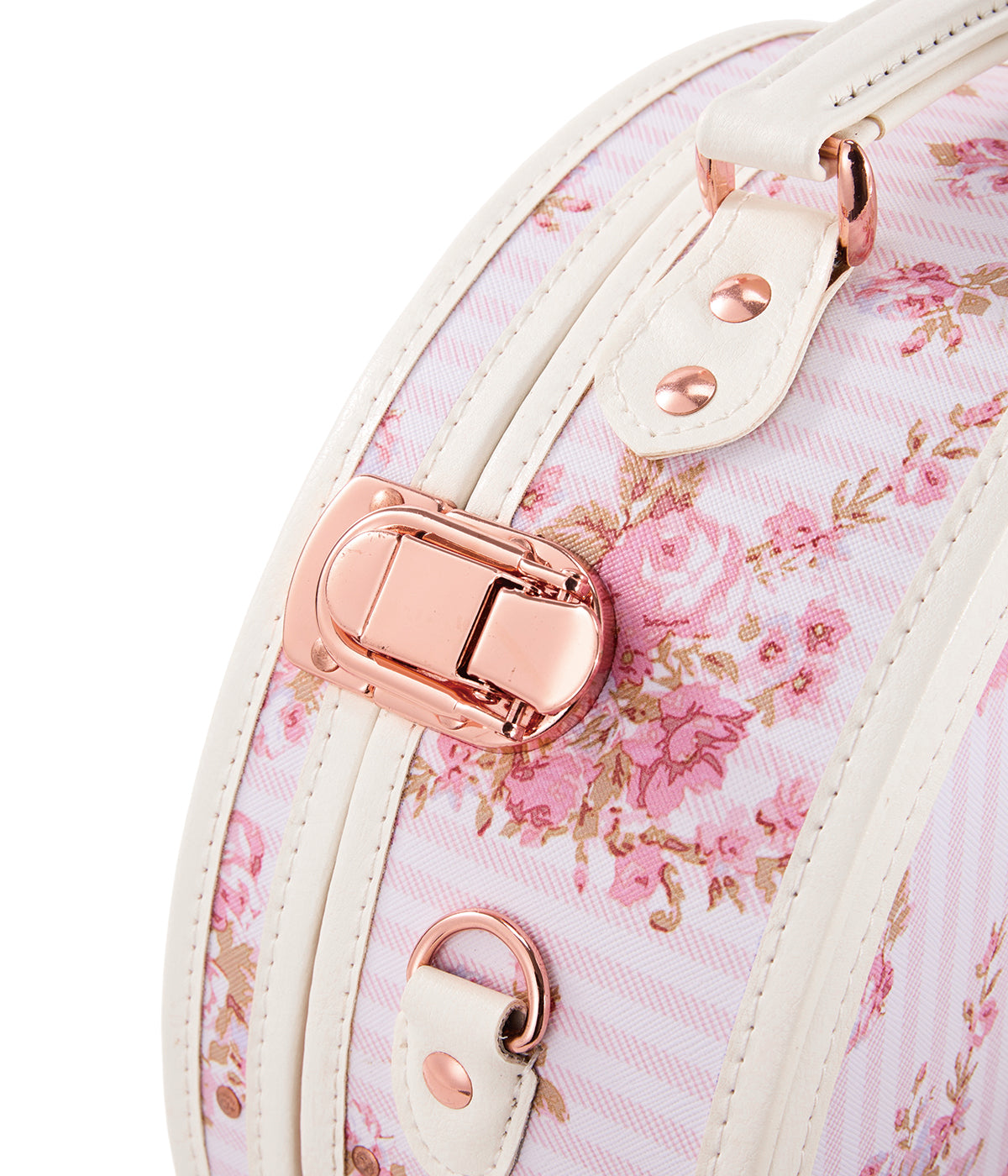 Minimalism Small Hat Box - Pink Floral's