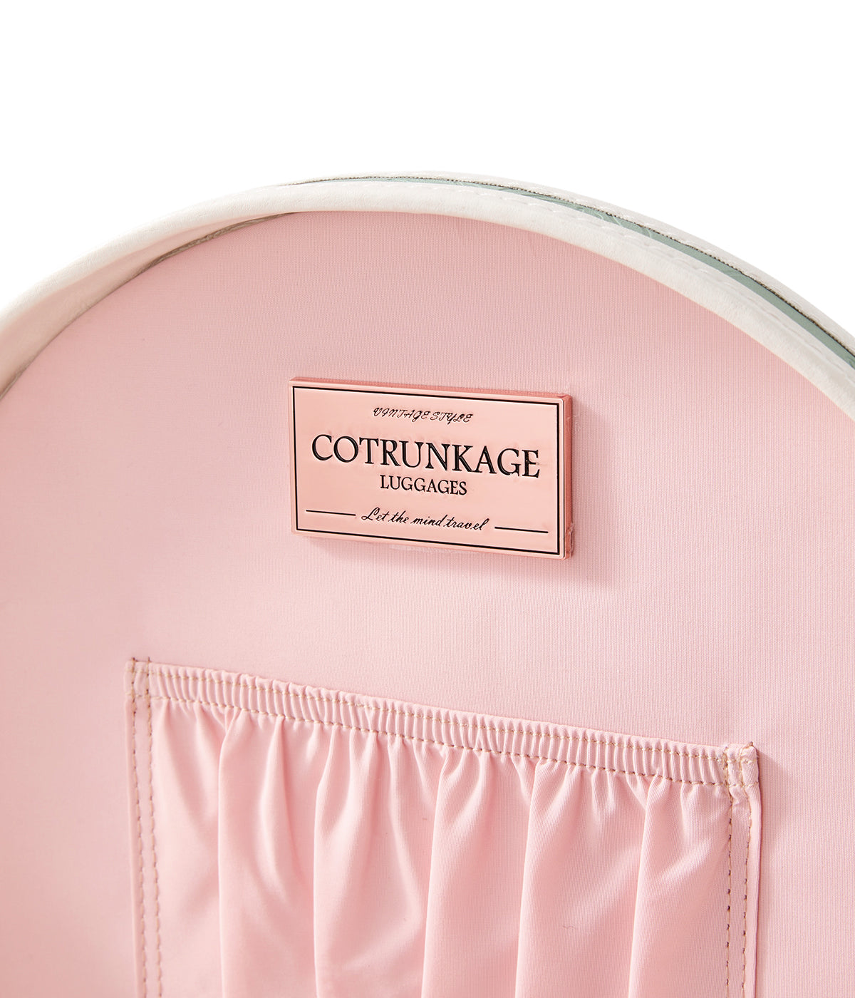 Minimalism Small Hat Box - Embossed Mint's