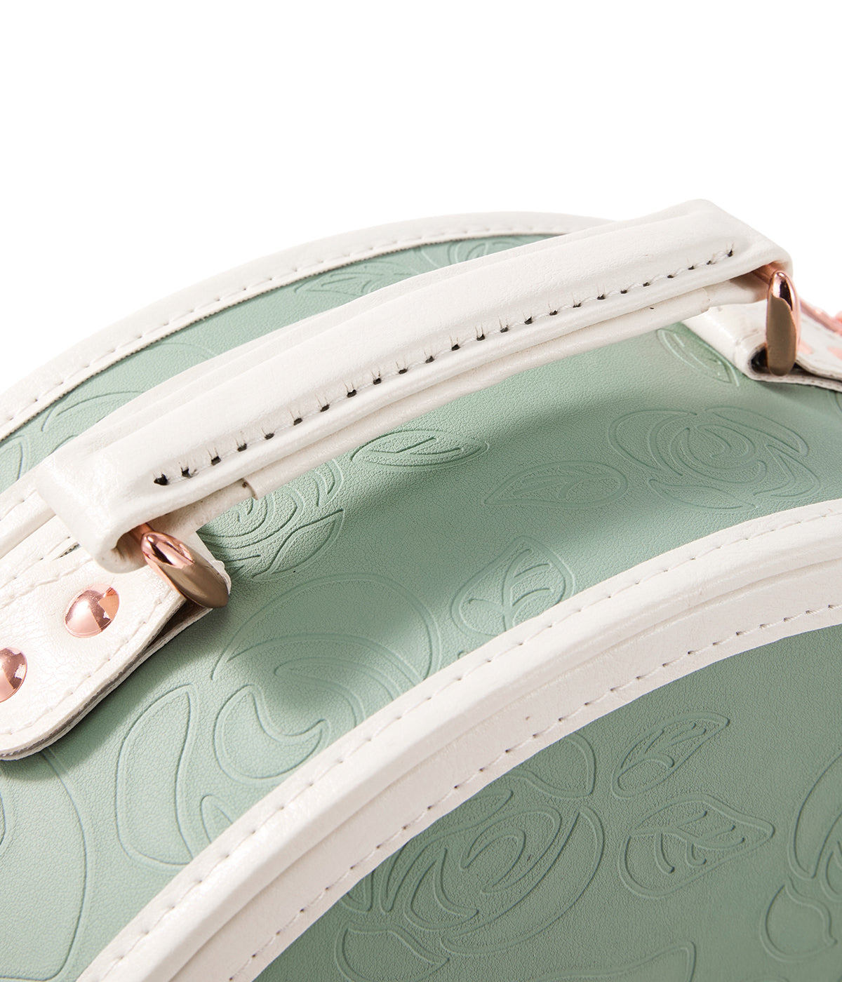 Minimalism Small Hat Box - Embossed Mint's