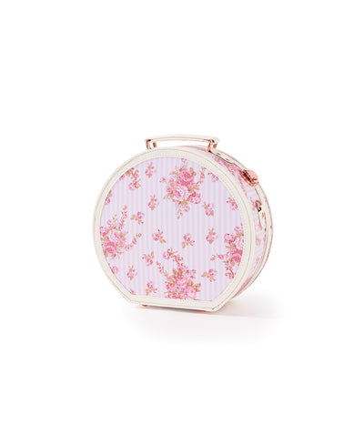 Minimalism Small Hat Box - Pink Floral's