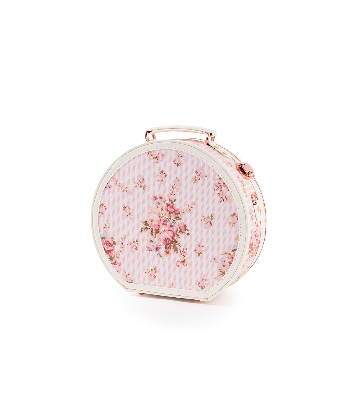 Minimalism Small Hat Box - Beige Floral's