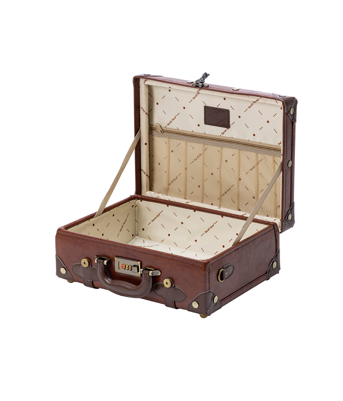 SarahFace Briefcase - Caramel Brown's