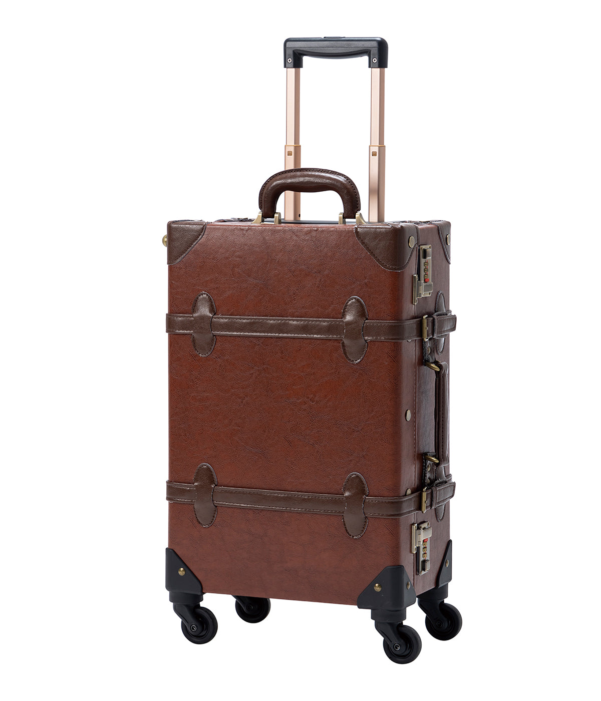 SarahFace Spinner Suitcase - Caramel Brown's