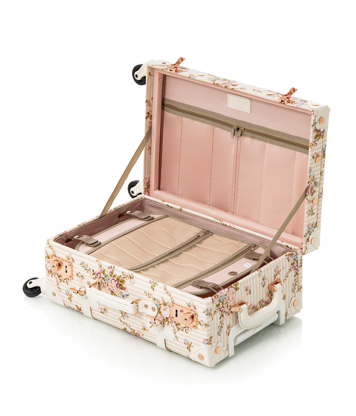 WildFloral Carry-on - Beige Floral