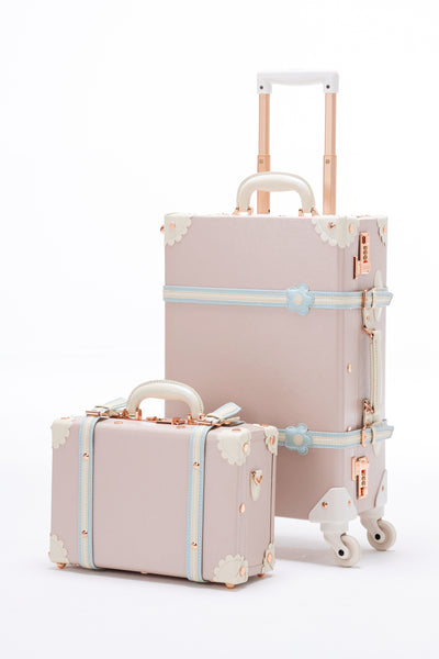 SarahFace 2 Pieces Luggage Set - Cherry Pink's