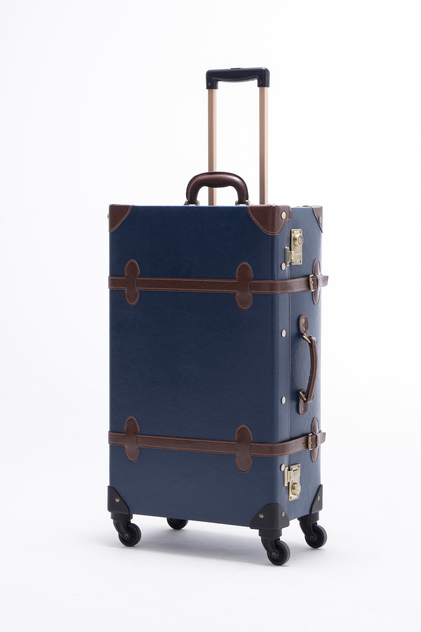 Minimalism 3 Pieces Luggage Set - Navy Blue's