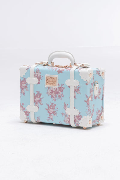 Minimalism 2 Pieces Luggage Set - Blue Floral's