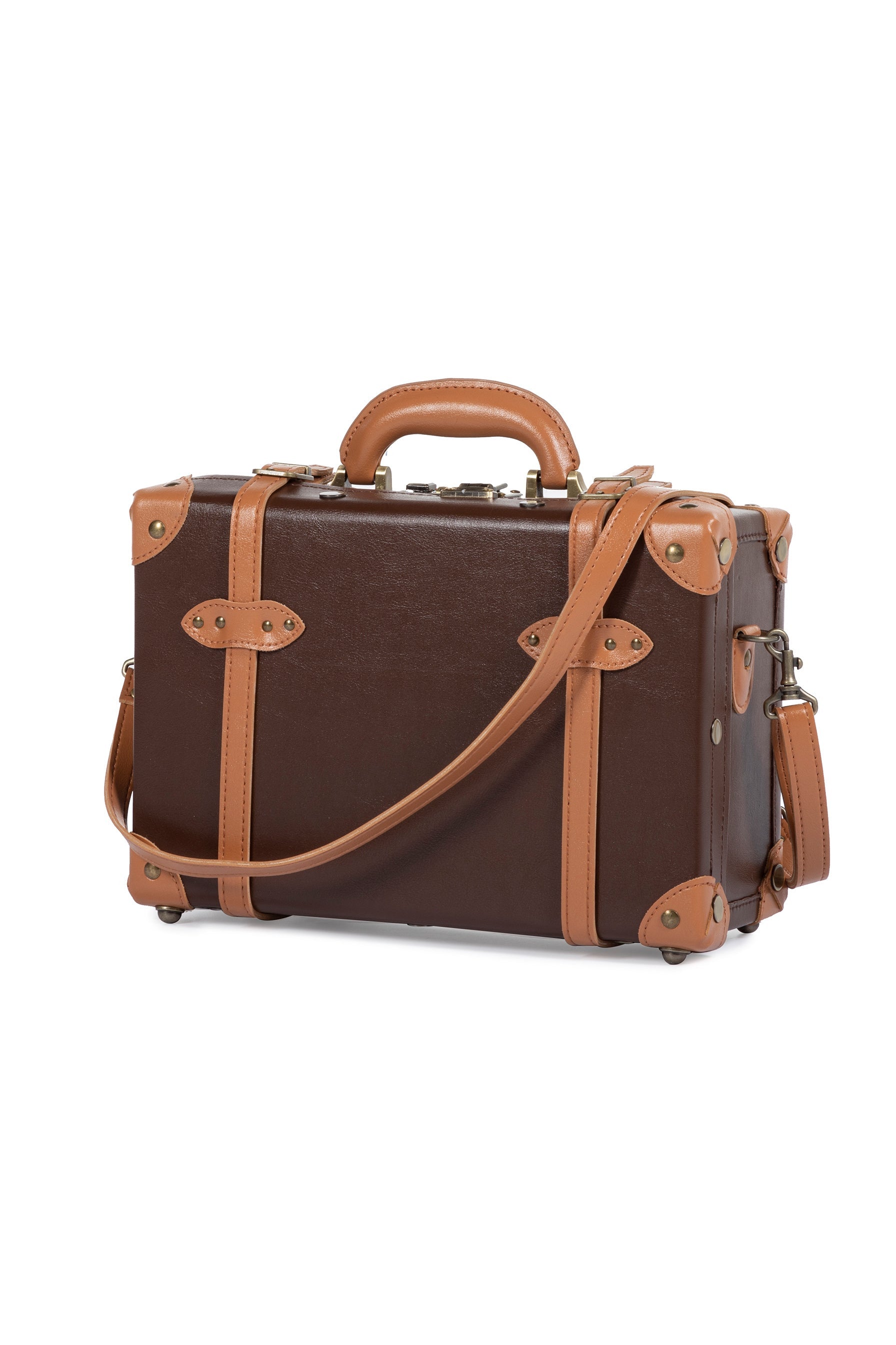Minimalism 2 Pieces Luggage Set - Cocoa Brown's