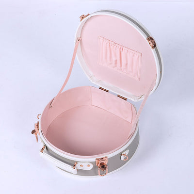 Classic Hat Box - Light Grey's - COTRUNKAGE